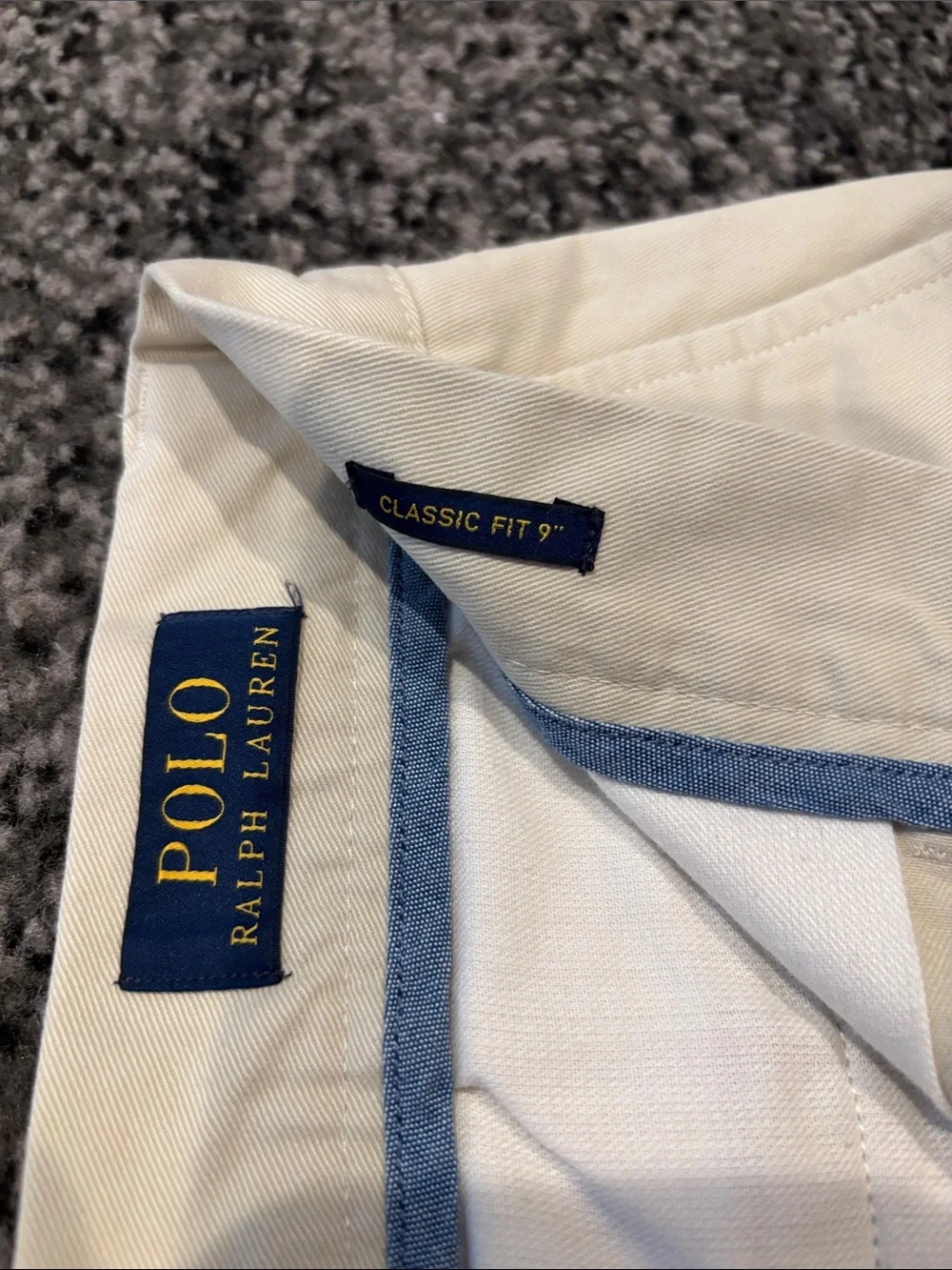 Polo by Ralph Lauren Light Khaki Flat-Front Shorts